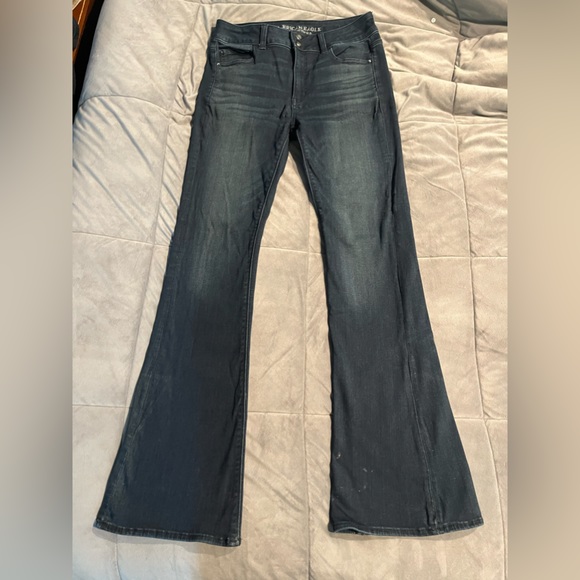 American Eagle Flare jeans size 10 women’s - Picture 1 of 8